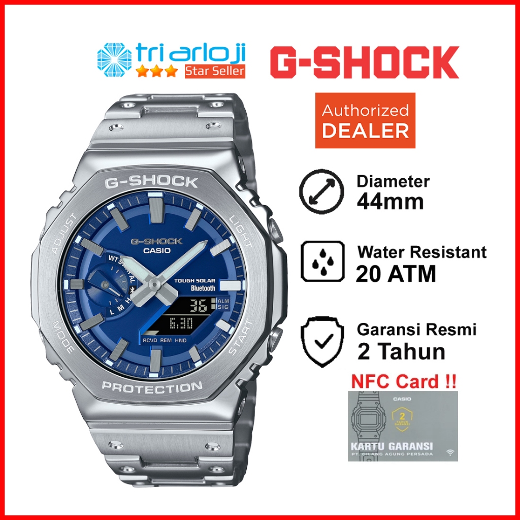 Casio G-Shock GM-B2100AD-2ADR Jam Tangan Pria GSHOCK GMB2100AD GMB2100 GM-B2100AD-2A GM B2100AD 2ADR