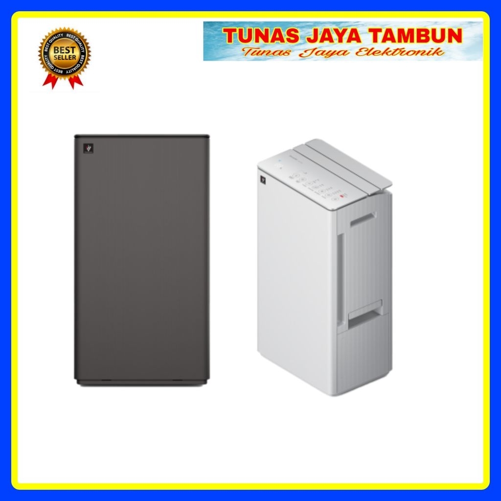 Sharp DW-T30FY-H Dehumidifier - Pemurni Udara & Pengering 30L Abu-abu