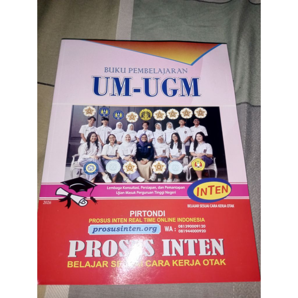buku inten mandiri UNDIP, UM-UGM, SIMAK UI TAHUN 2026 BOLEH NEGO HARGA