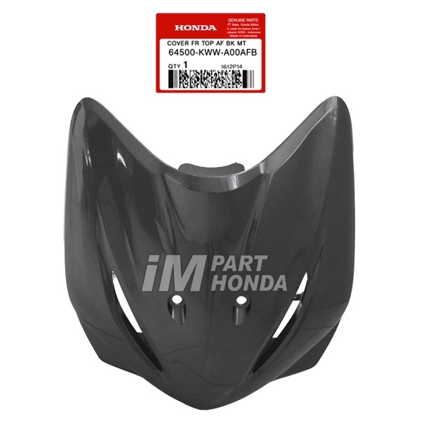 [INSTANT SAMEDAY] 64500-KWW-A00AFB Cover Front Tameng Revo 110 2009 2010 Hitam Abu Abu