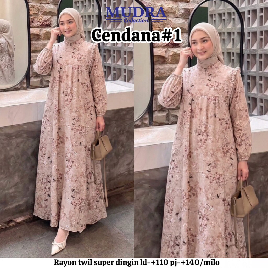 GAMIS DRESS CENDANA ORIGINAL BY MUDRA