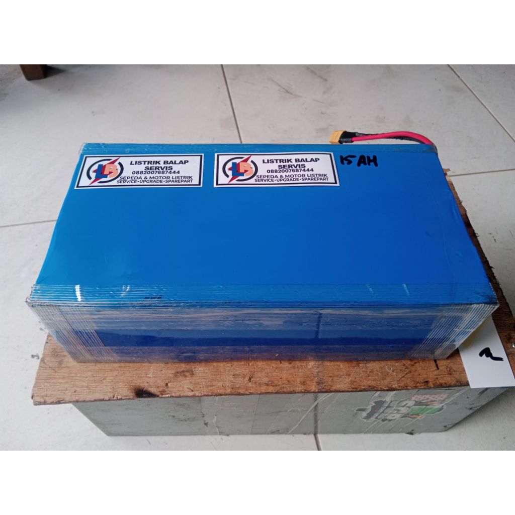 baterai lifepo4, 48v 15ah