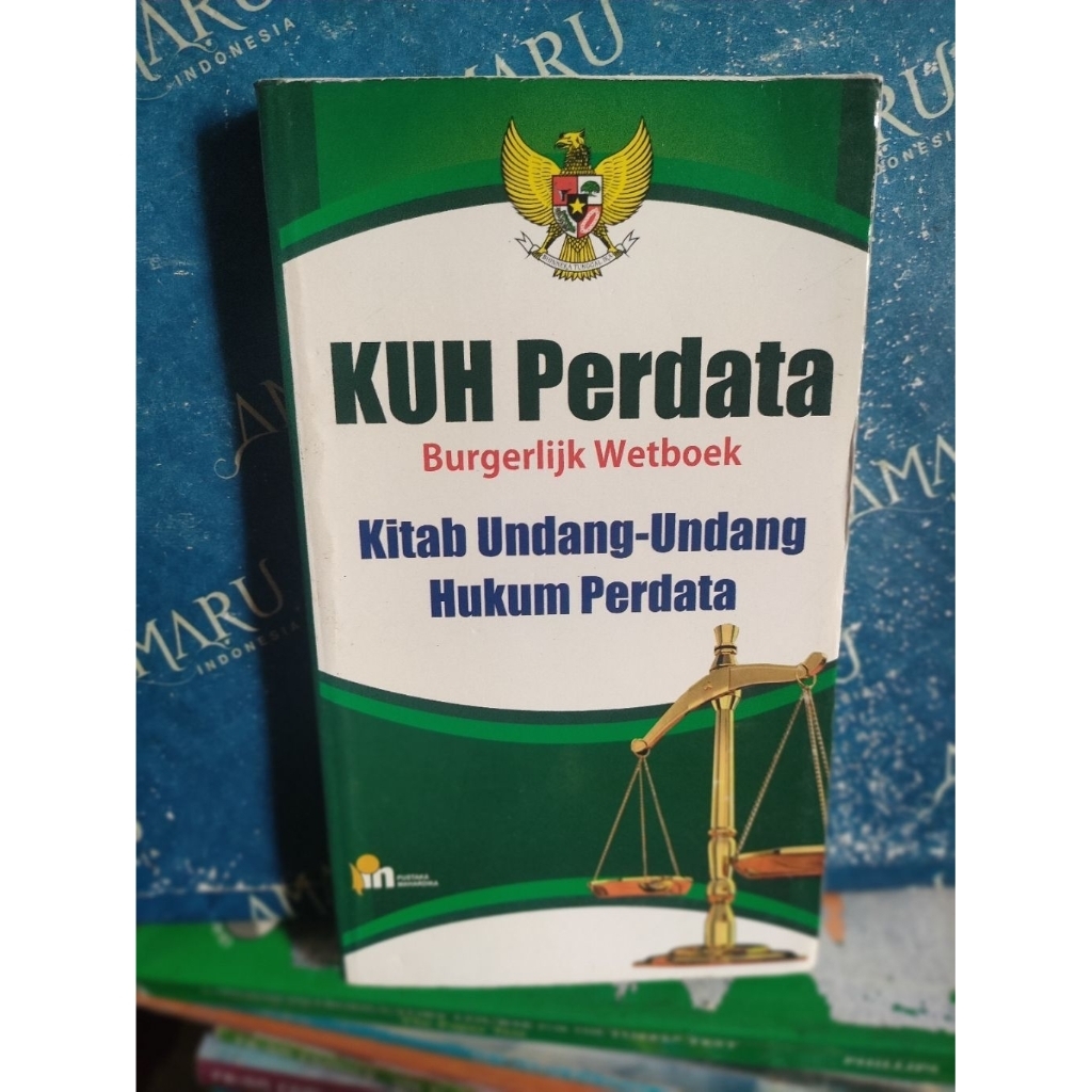 ORIGINAL BUKU  KUH PERDATA KITAB UNDANG-UNDANG HUKUM PERDATA