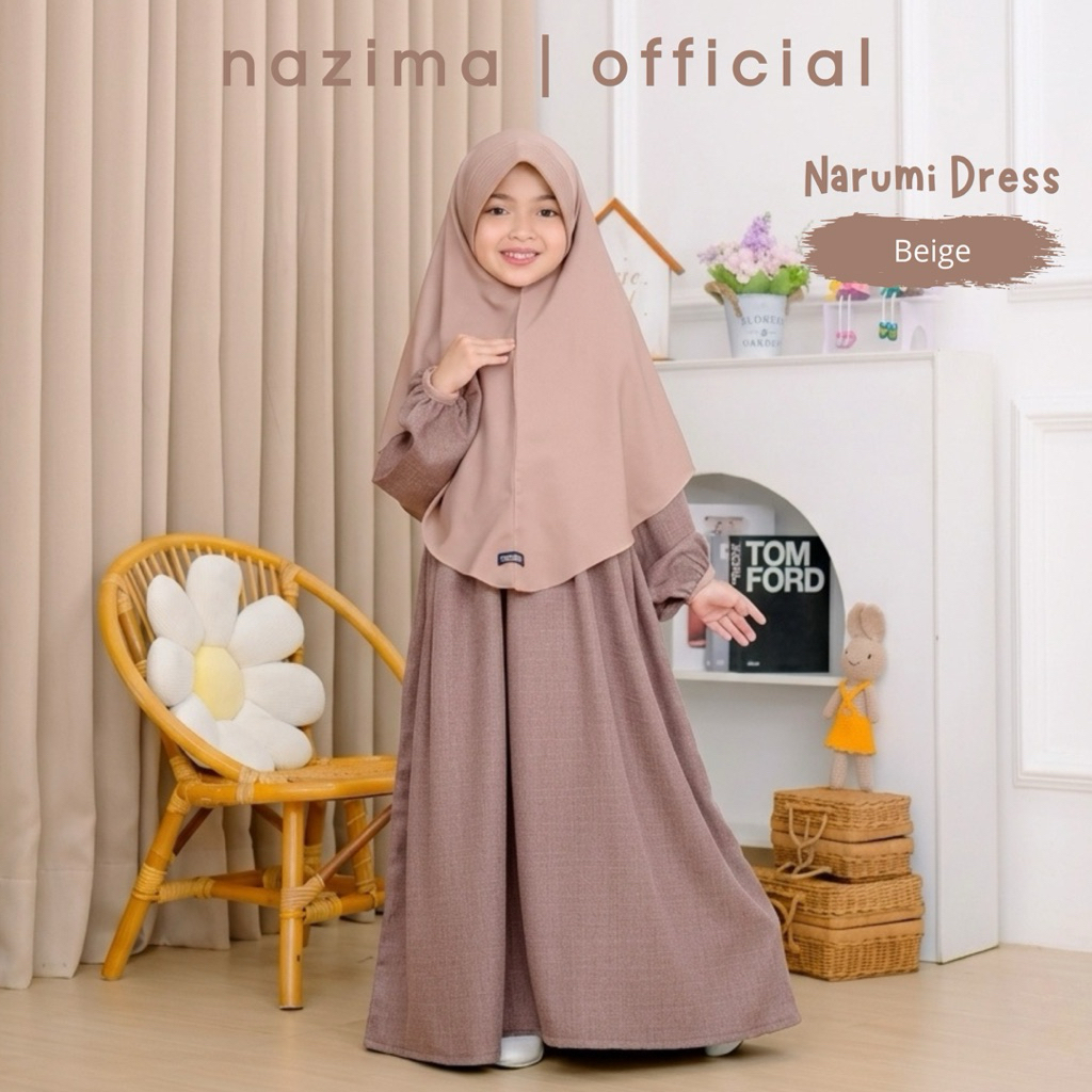 Nazima Gamis Anak Narumi Dress