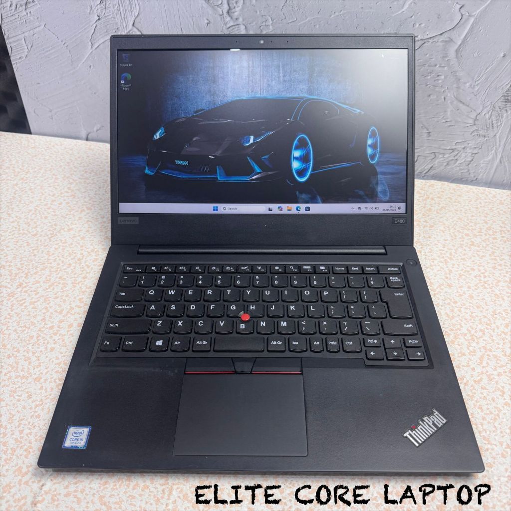 Laptop GRADE A Lenovo ThinkPad E480 Core i3 i5 i7 GEN 7 Layar 14 Inch Laptop Murah Bergaransi