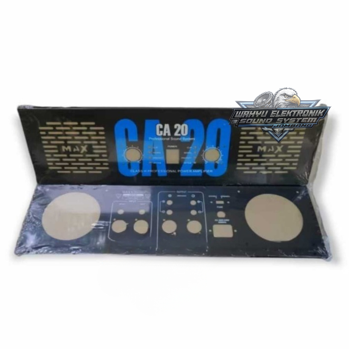 Plat CA20 Depan Belakang Box CA 20 Bahan Tebal