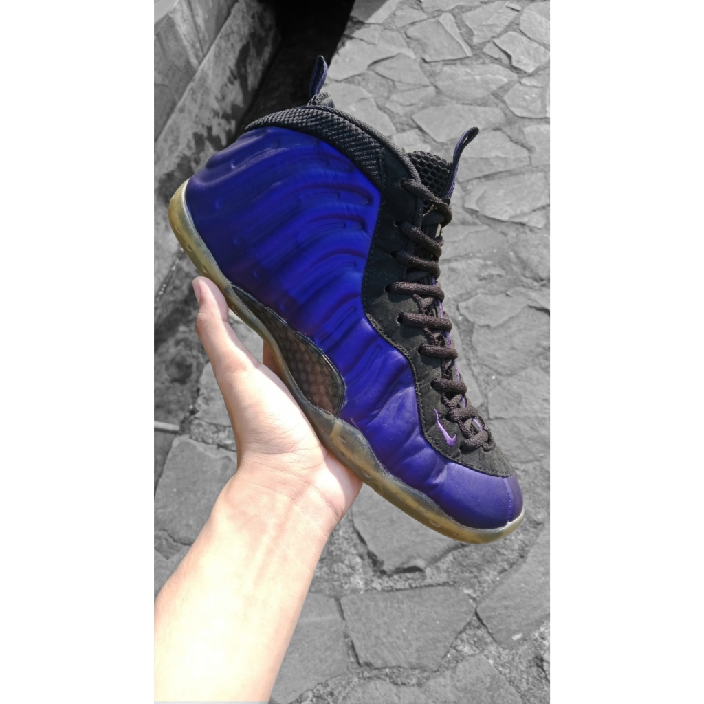 nike, nike foamposite, nike basket, sepatu basket nike, nike second ukuran 43