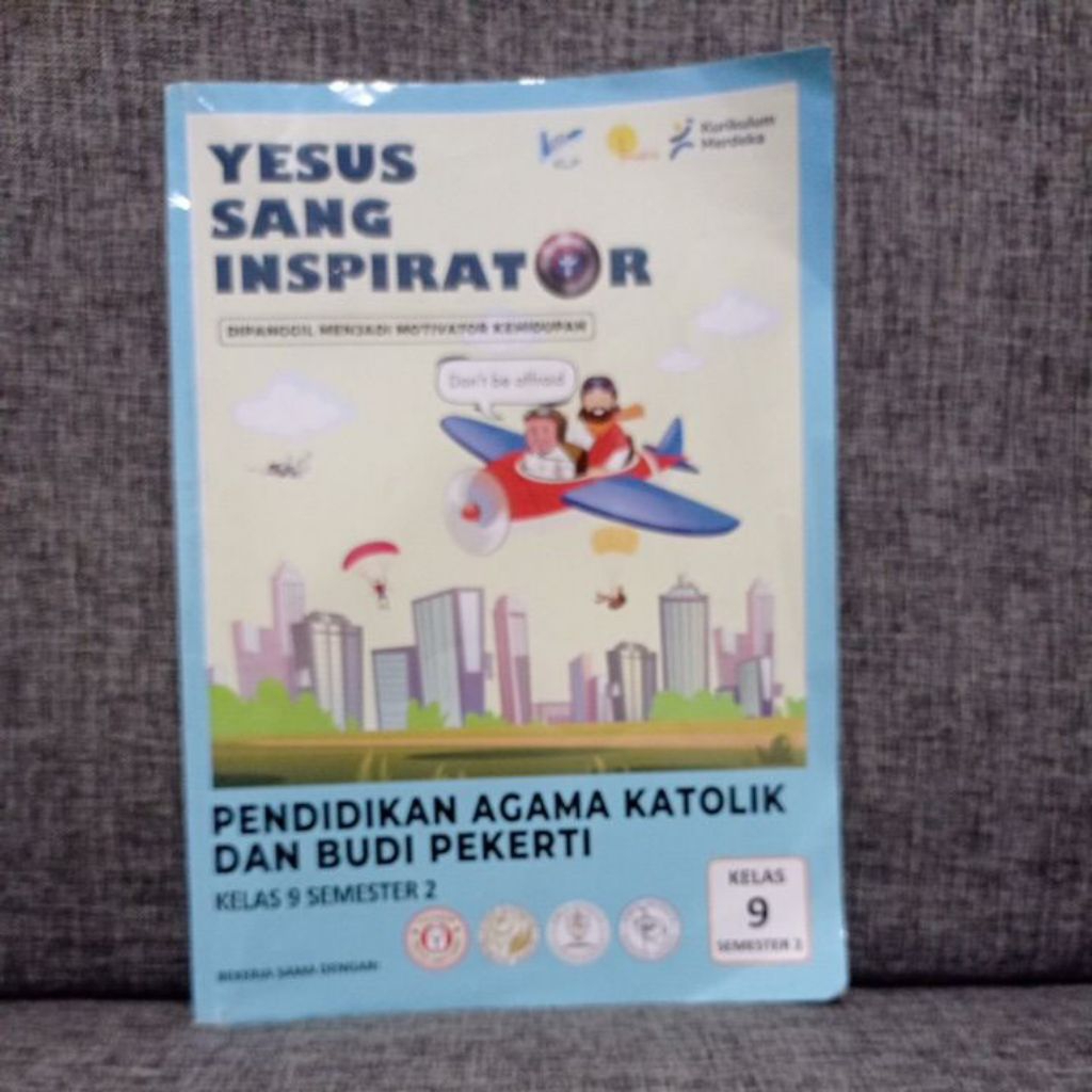 [Preloved]Yesus Sang Inspirator,Buku Pendidikan Agama Katolik SMP kelas 9 semester 2