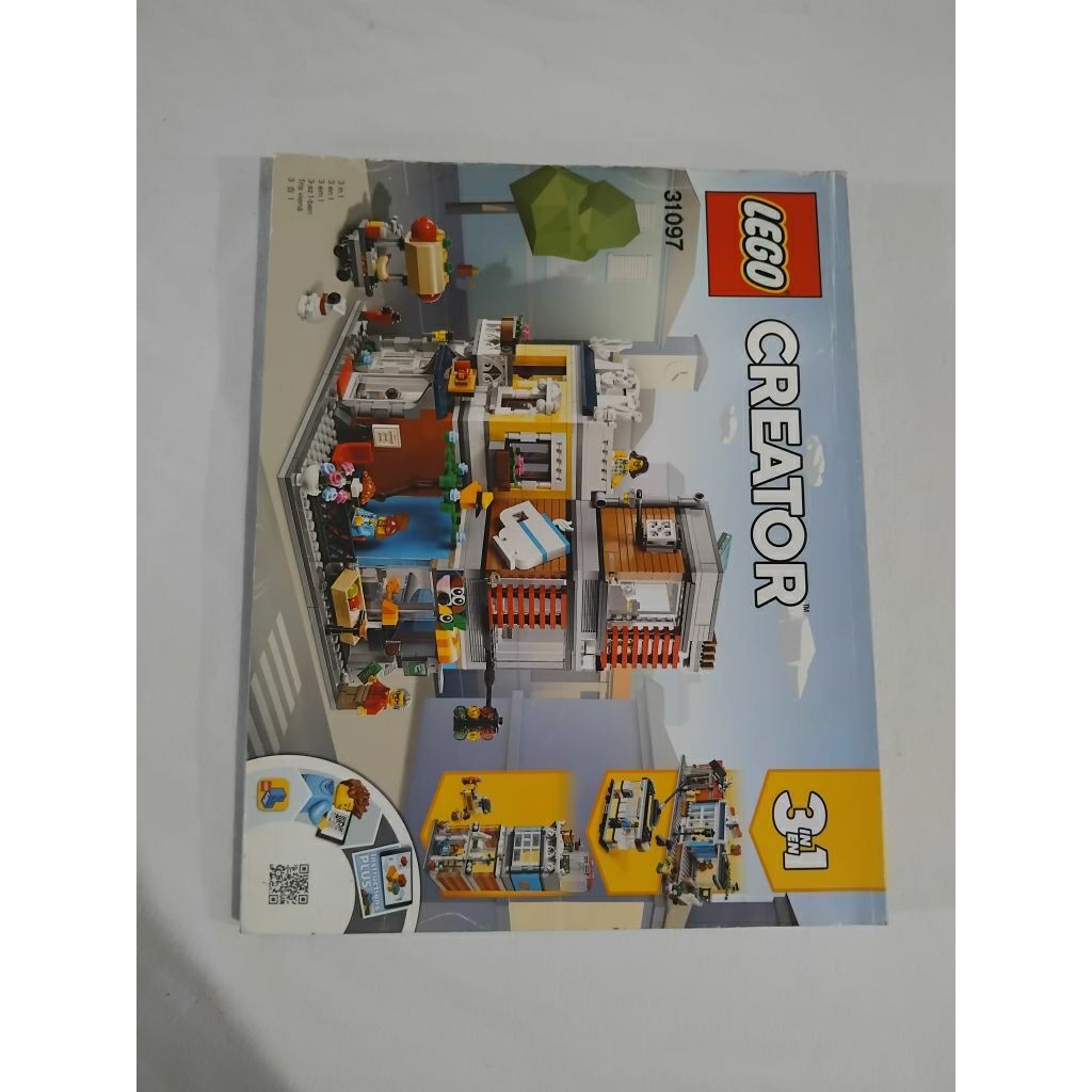 Buku Panduan Lego Creator 3 in 1 Model 31097