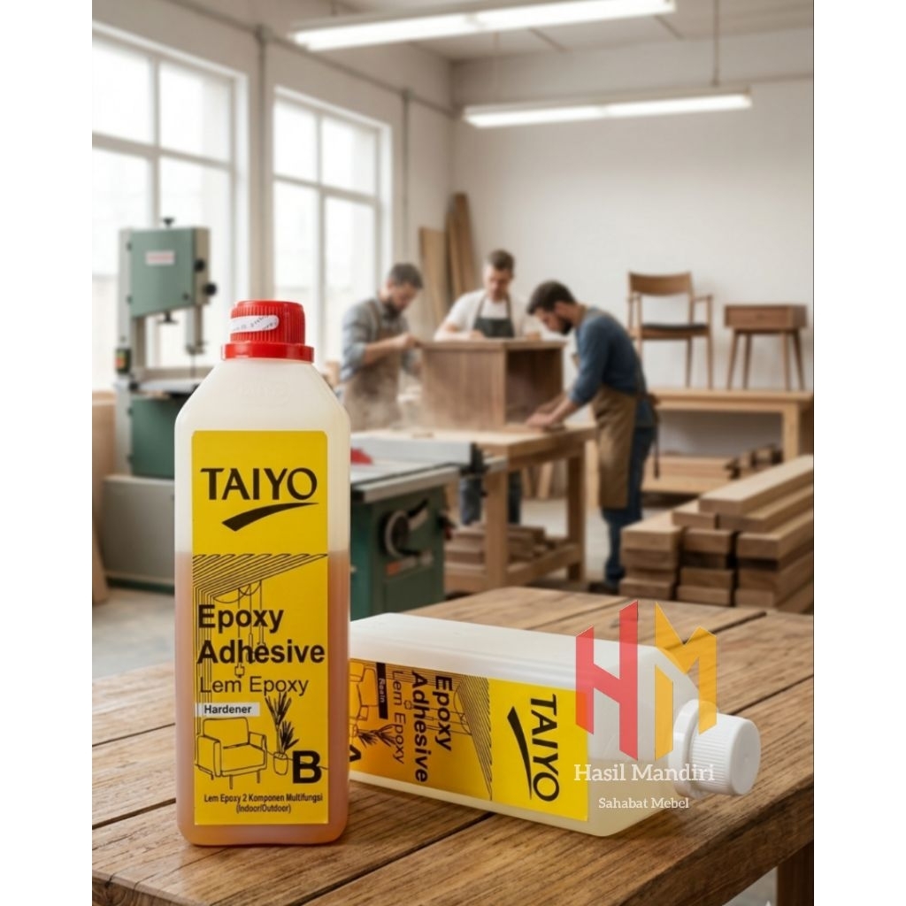 Lem Epoxy TAIYO Hardener dan Resin