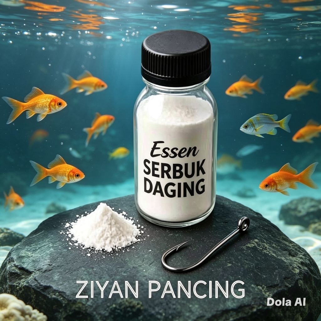 ESSEN SERBUK DAGING ZIYAN PANCING KEMASAN 80 GRAM PENAMBAH AROMA BERBENTUK SERBUK DAGING SUPER GACOR