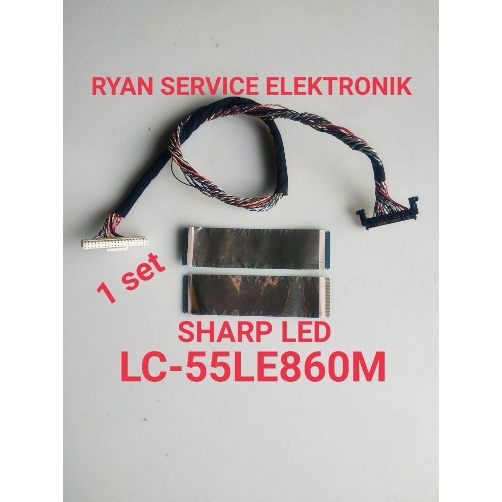 KABEL FLEKSIBEL LVDS TV LED SHARP LC-55LE860M