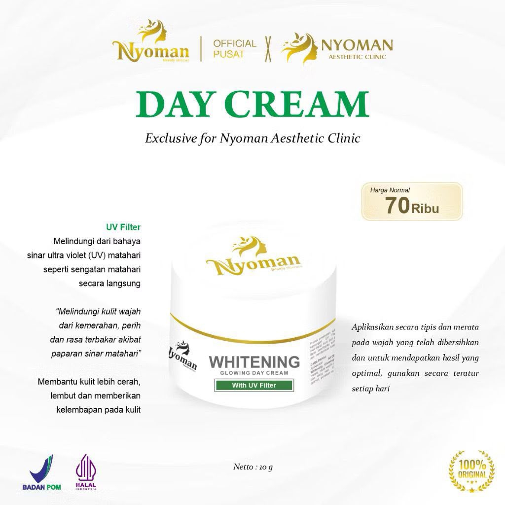 Nyoman skincare day cream