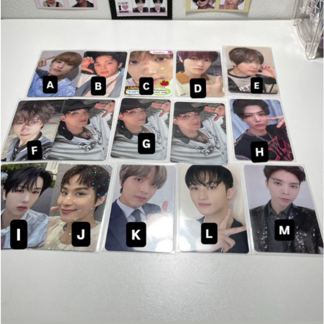 [BACA DESKRIPSI] wts photocard haechan mark jungwoo chenle johnny jisung jeno biu photopack sg25 nct