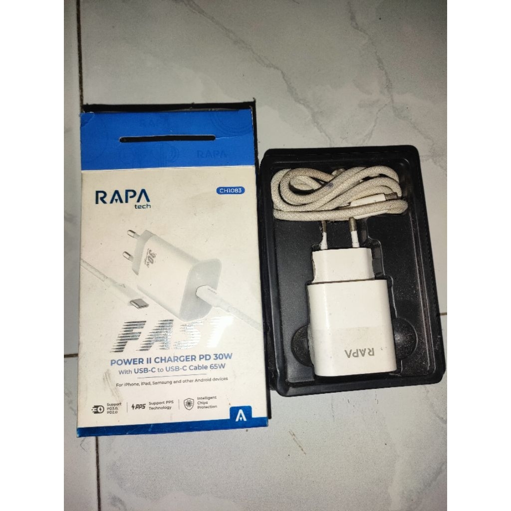 charger iphone type C mfi rapatech