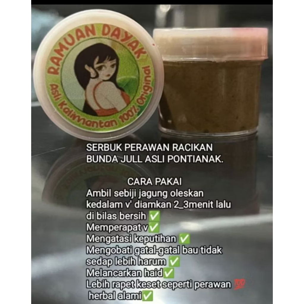 serbuk perawan dayak