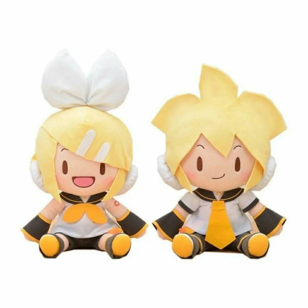 Len Rin Vocaloid Plush Doll Boneka Len Rin Vocaloid