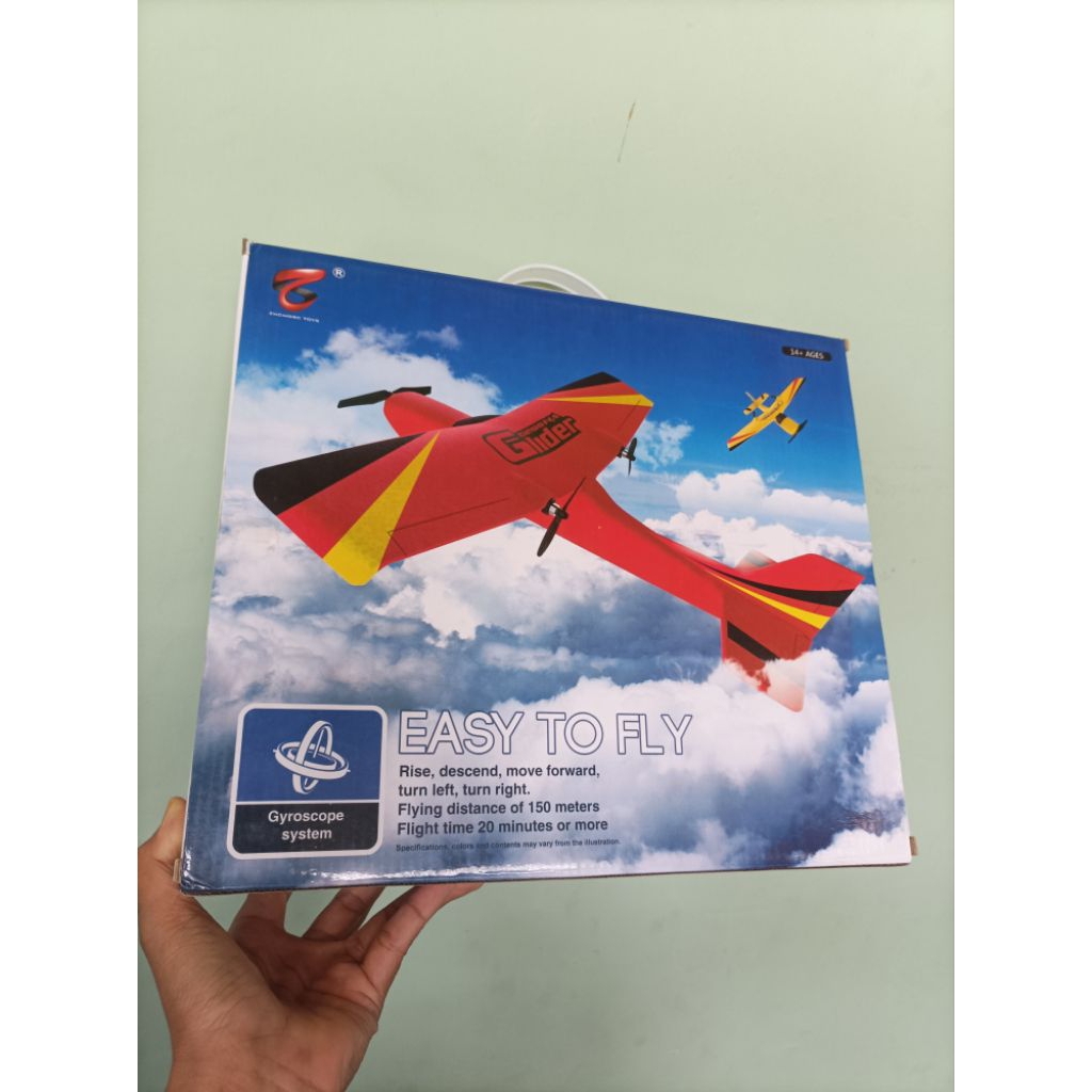 mainan Pesawat rc cessna drone glider plane dron Remote control