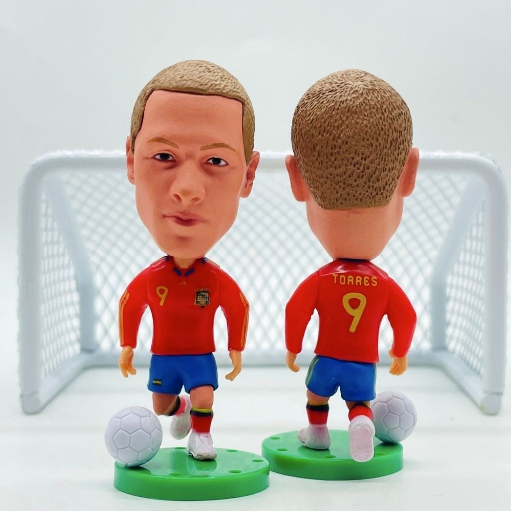 Action figure Fernando Torres Spain 2010 World Cup Champion soccerwe original