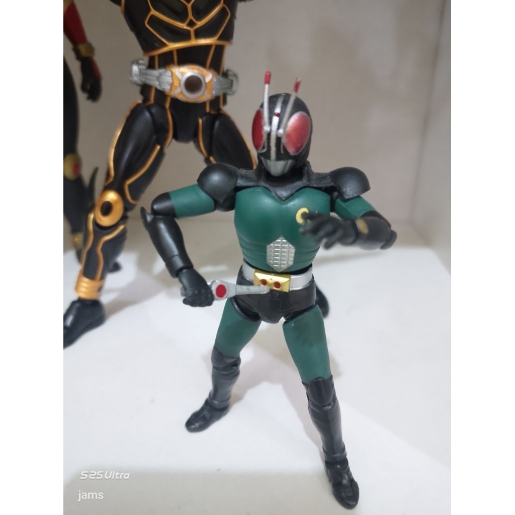 Shodo Kamen rider black RX +part 2 revolcane biru dan silver gagang