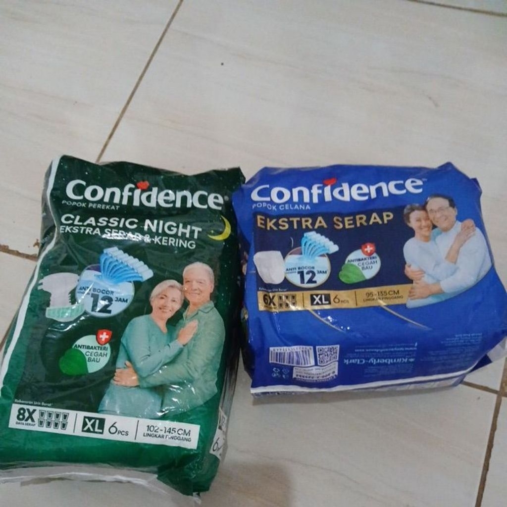 confidence popok celana popok perekat xl