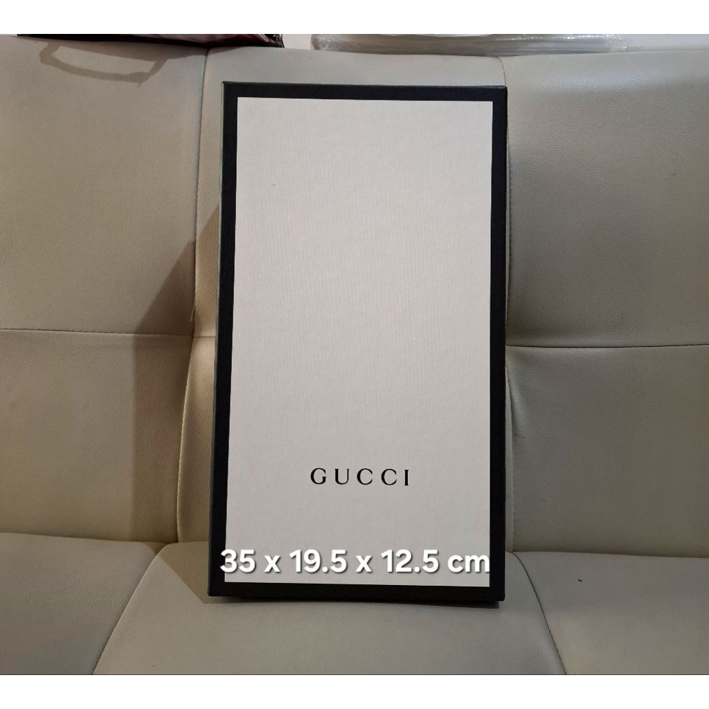 box gucci shoes authentic / kotak gucci