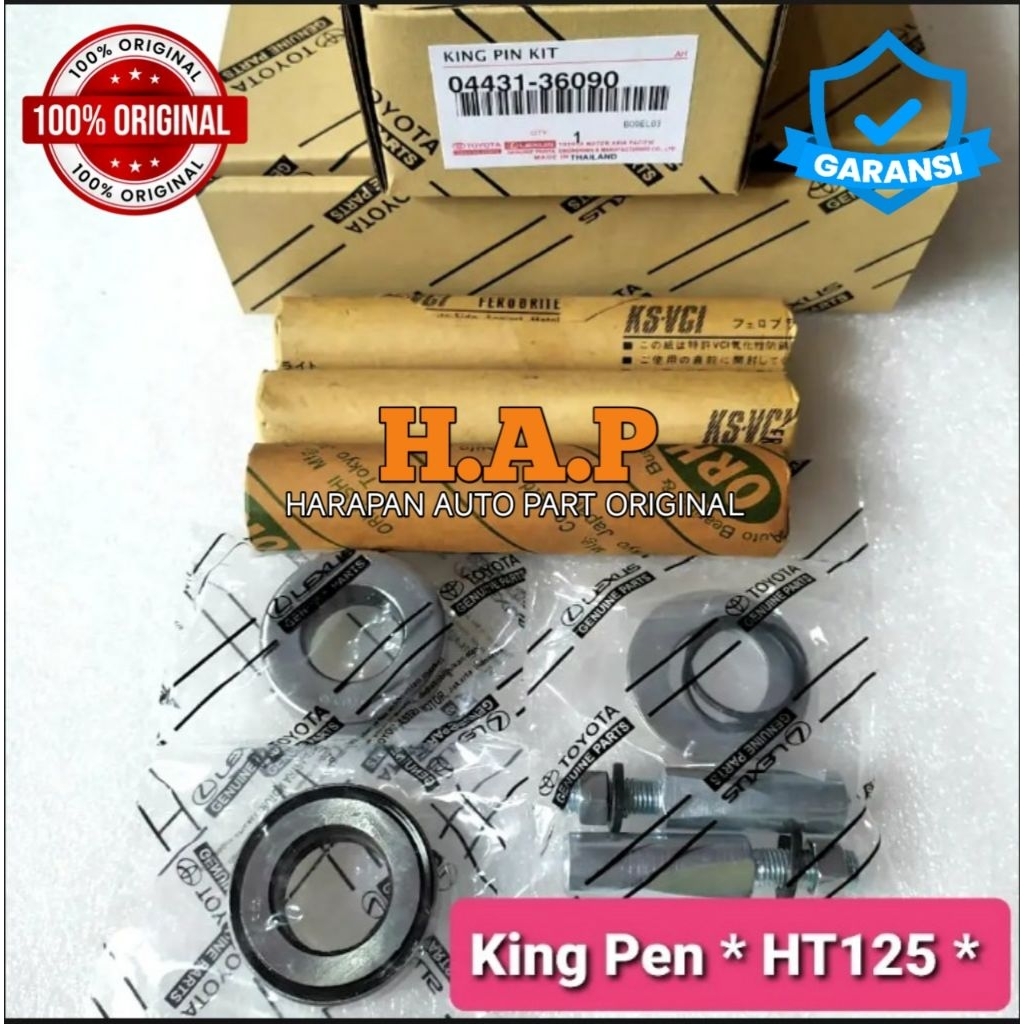 KING PEN / KING PIN 1SET DYNA HT125 HT130 ORIGINAL GARANSI