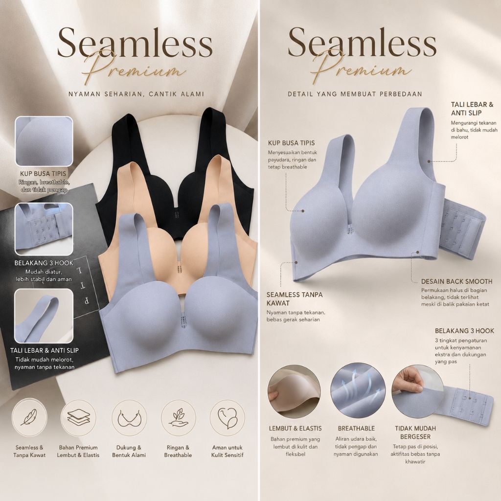 Bra Import Premium - Bra Seamless