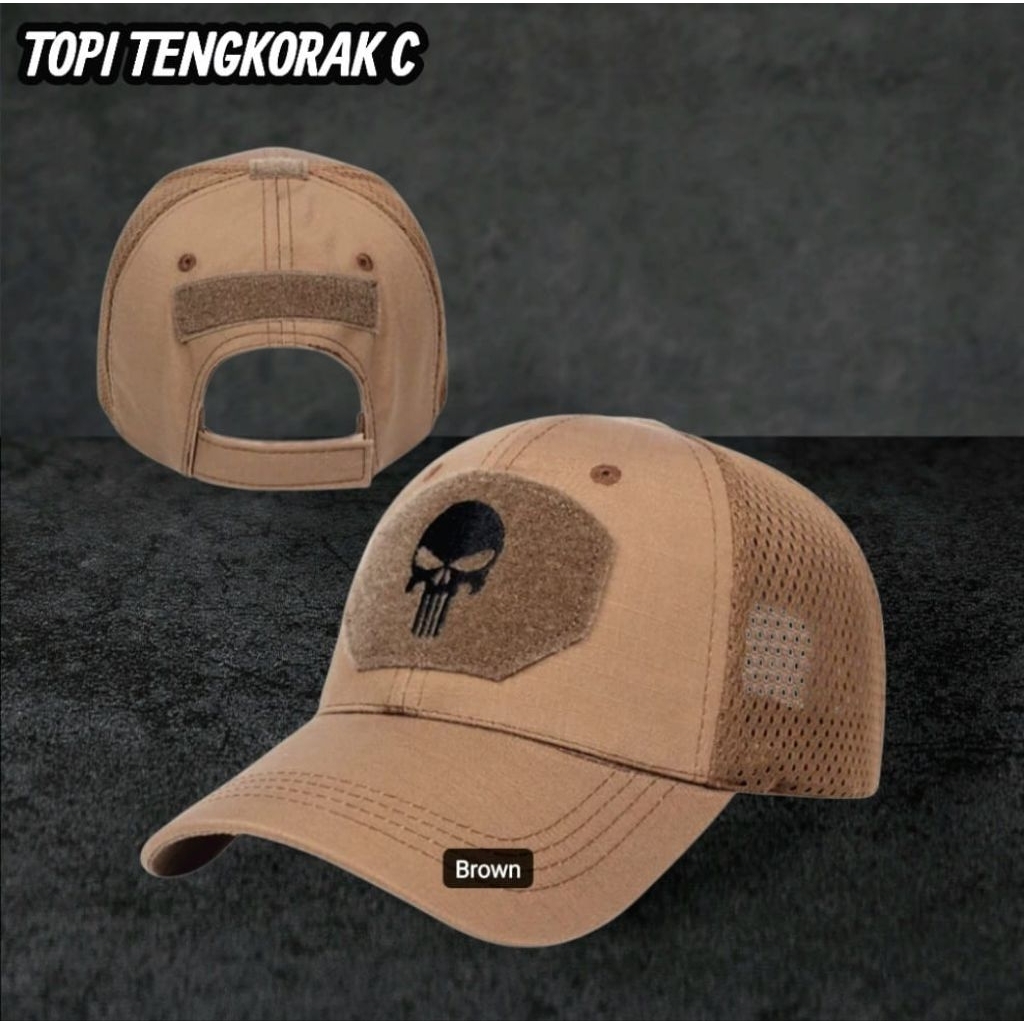 TOPI BASEBALL PUNISHER TOPI TACTICAL EMERSON TOPI TACTICAL CAP SKULL TENGKORAK PUNISHER IMPORT