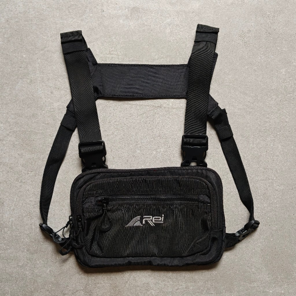 Tas Dada Arei Convair 01 Arei Outdoorgear | Chest Rig Bag Pria Tas Haji Umroh Umrah Ojol Mancing Ori