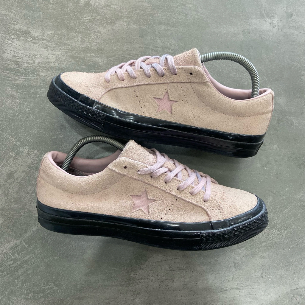 [Size 42] Rare Converse One Star Low ‘Plum Chalk Black’ (163374C) Second Original Kondisi Mulus Nomi