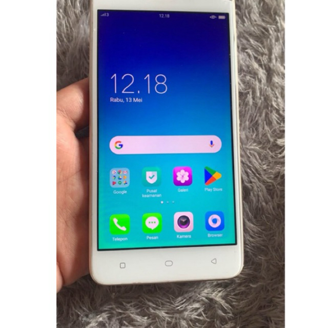 HP Oppo A37f Second  GOLD Tanpa Charger - RAM 2GB, Memori 16GB, Kamera Jernih
