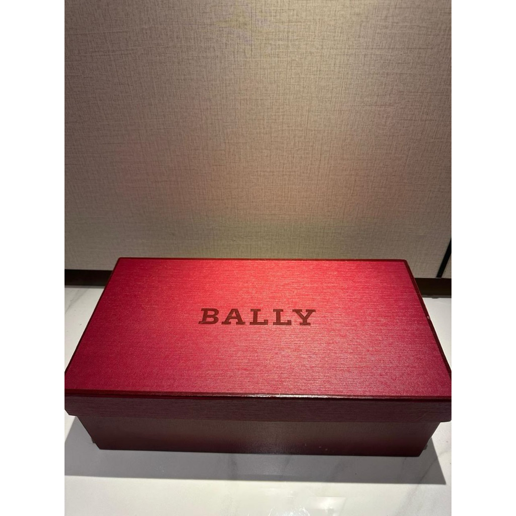 BALLY SNEAKERS PREMIUM WHITE RED size 42-43 Nego
