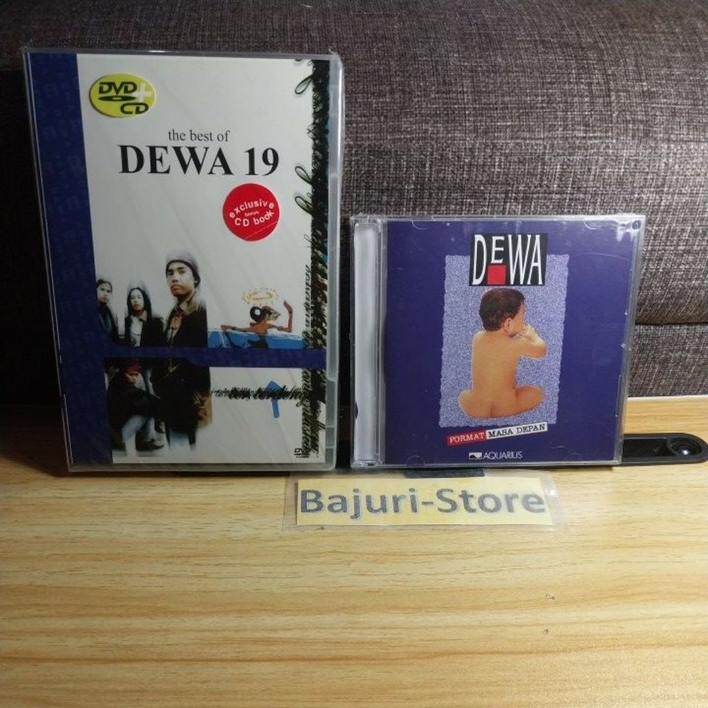 CD "Dewa 19" + DVD "Dewa 19" ( Deluxe Edition)/Original/Segel/Sealed/Rare Item/Collector Item