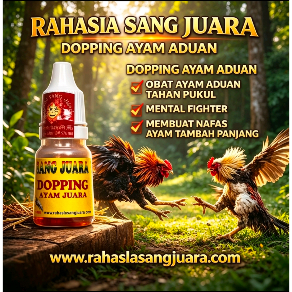 Dopping Ayam Aduan Mental Juara 15ml