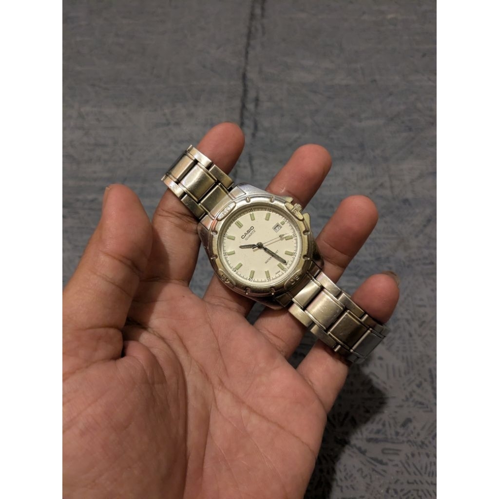 Jam tangan casio mtp 1244 original