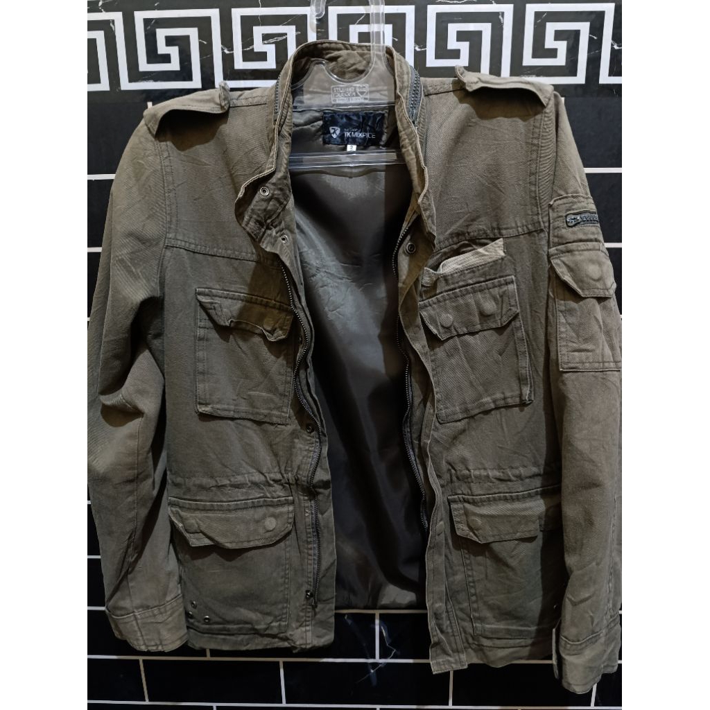 JAKET PARKA ARMY MILITARY