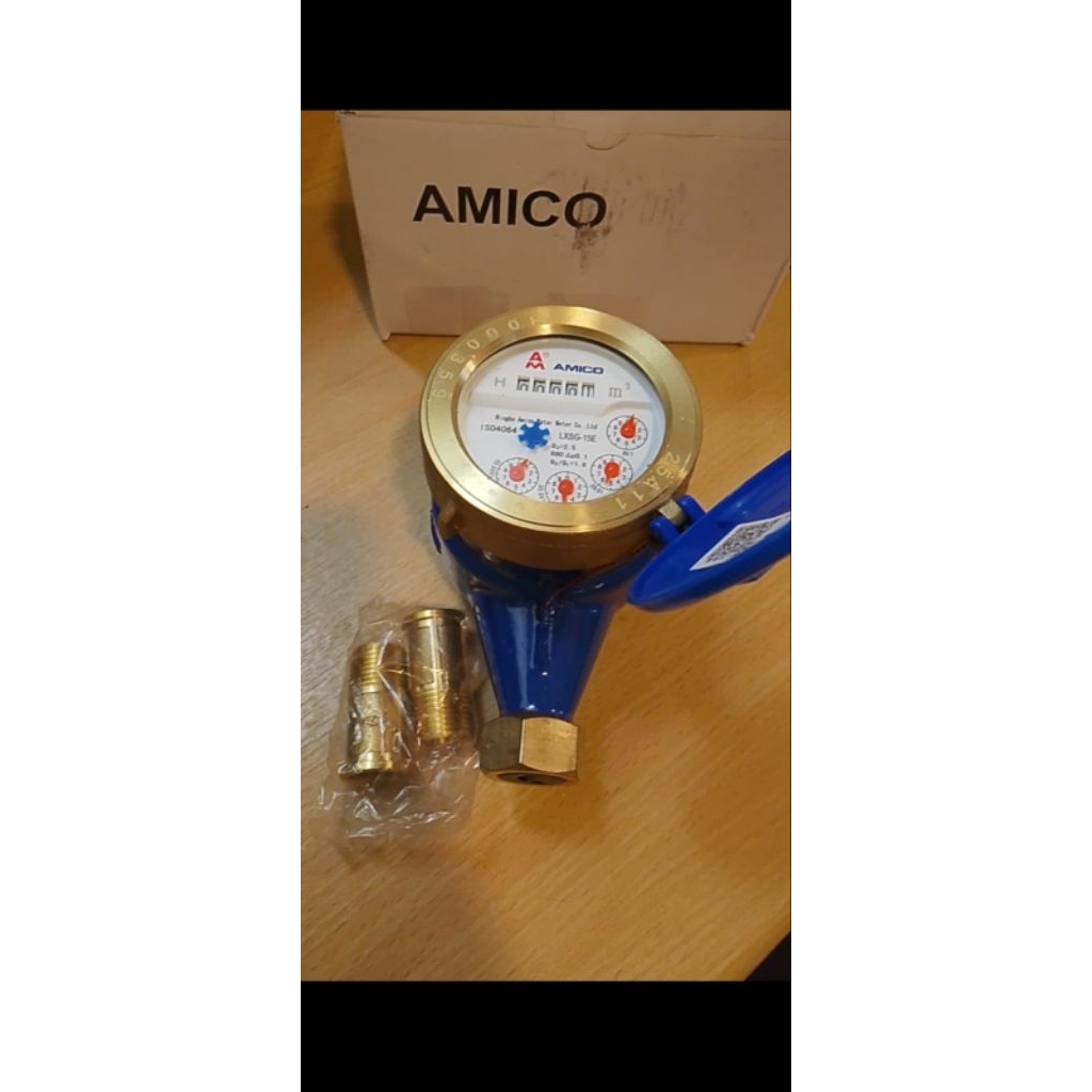 AMICO WATER METER 1/2 INCH ISO