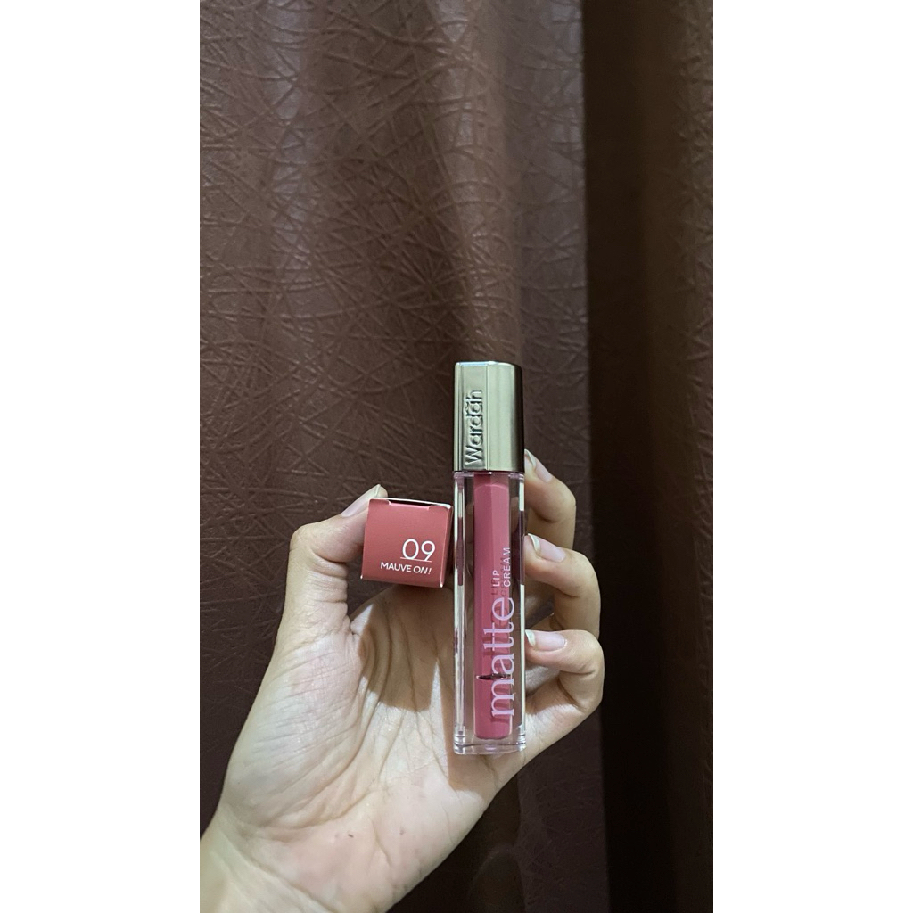 Wardah Matte Lip Cream - 09 Mauve On