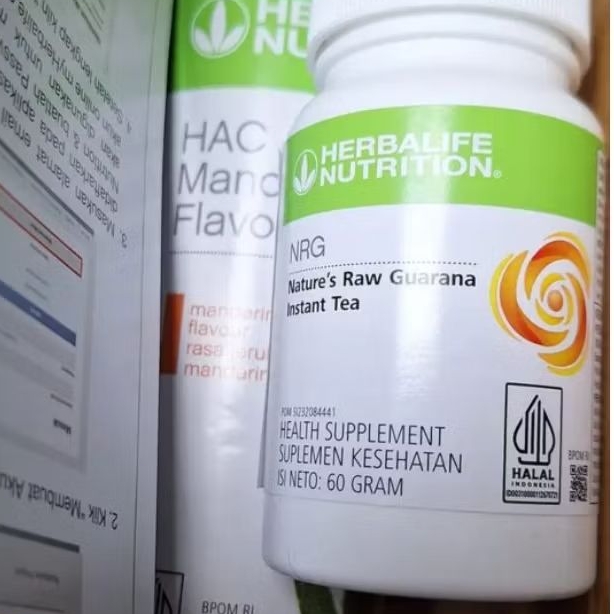 NEW KEMASAN TERBARU HERBALIFE TEH NRG PEMBAKAR LEMAK PELANGSING TUBUH NRG HERBALIFE