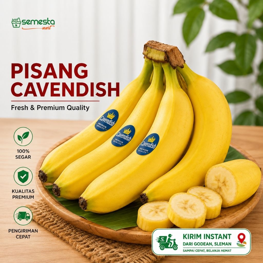 Pisang Cavendish - Fresh Langsung dari Petani Pisang