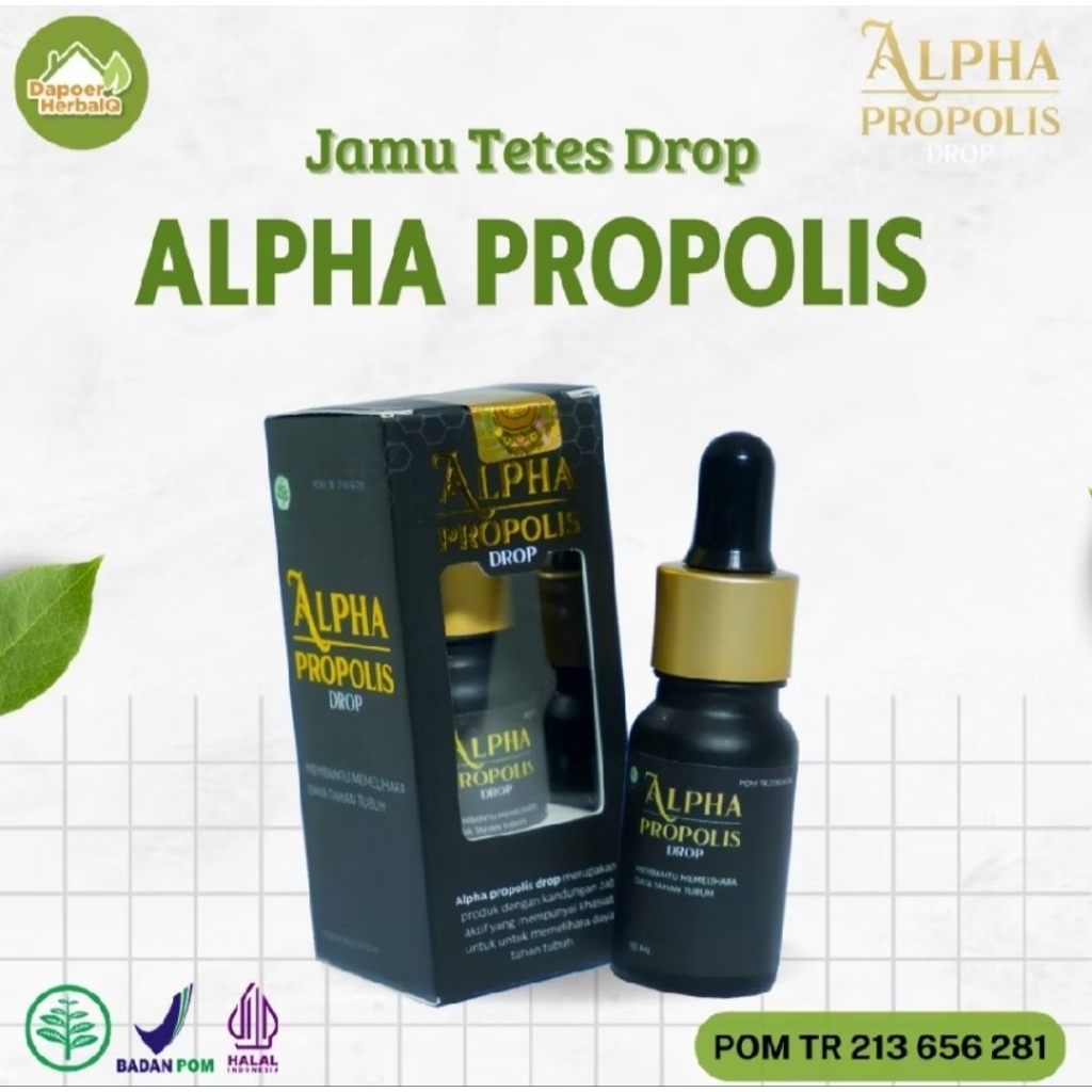 ALPHA PROPOLIS SUPLEMEN KESEHATAN TUBUH ASLI ORIGINAL BPOM ALPHA PROPOLIS ORIGINAL