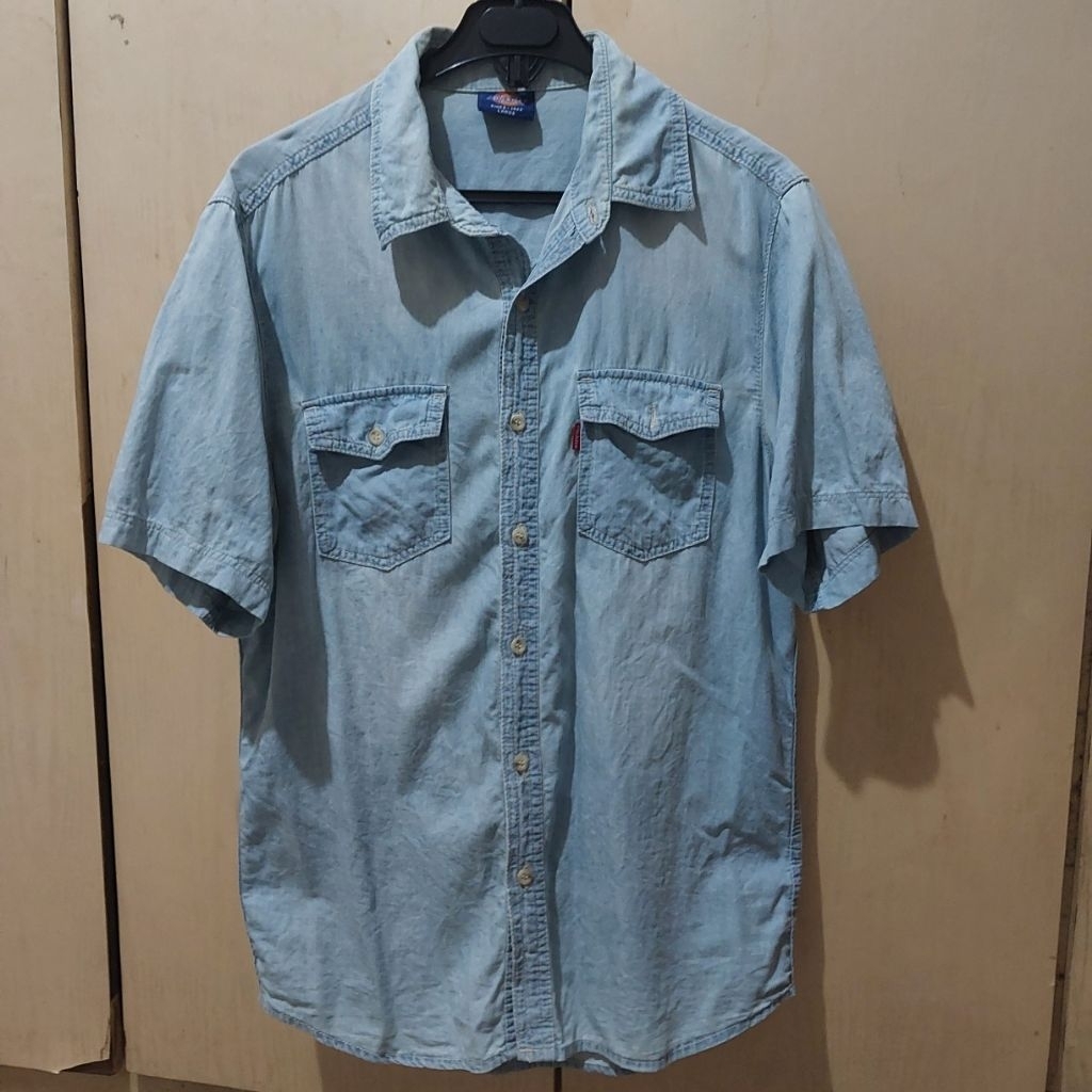Kemeja denim dickies