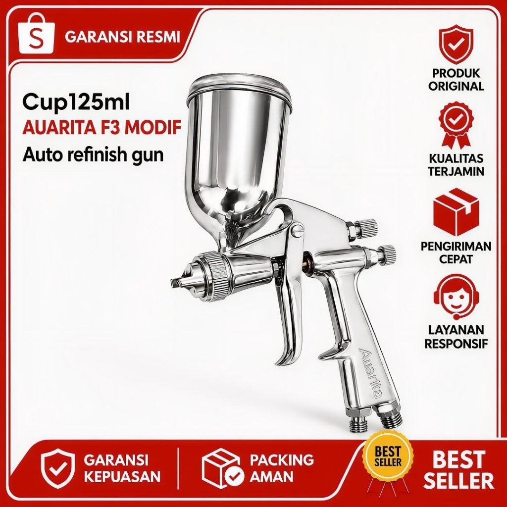 Spray Gun cat semprot f3 Modif new improfmen original Auto refinish gun