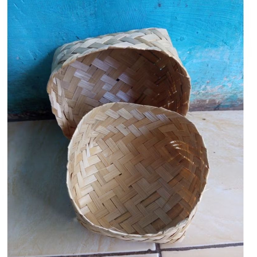 Tutup besek tambahan untuk tape singkong tradisional