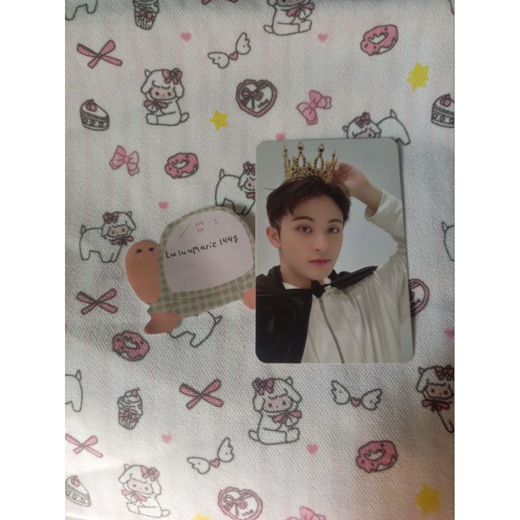 PC PHOTOCARD MARK MAHKOTA NCT 127 FANMEETING