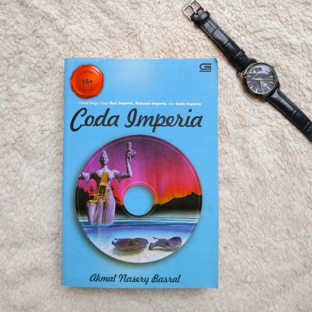 ORIGINAL Novel urban thriller Indonesia Coda Imperia - Akmal Nasery Basral preloved mulus ori bertan