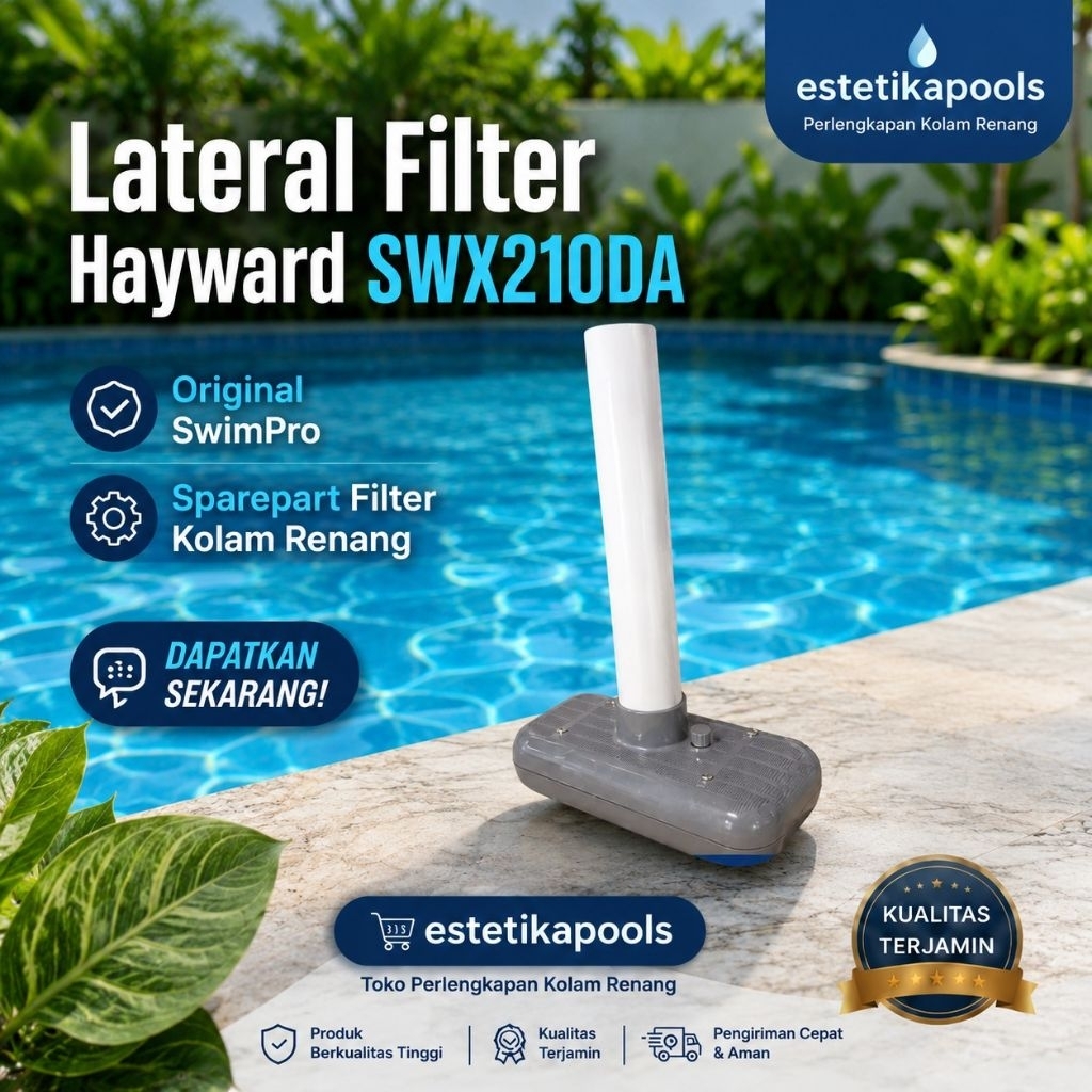 Lateral Filter Hayward SWX210DA Original SwimPro | Sparepart Filter Kolam Renang