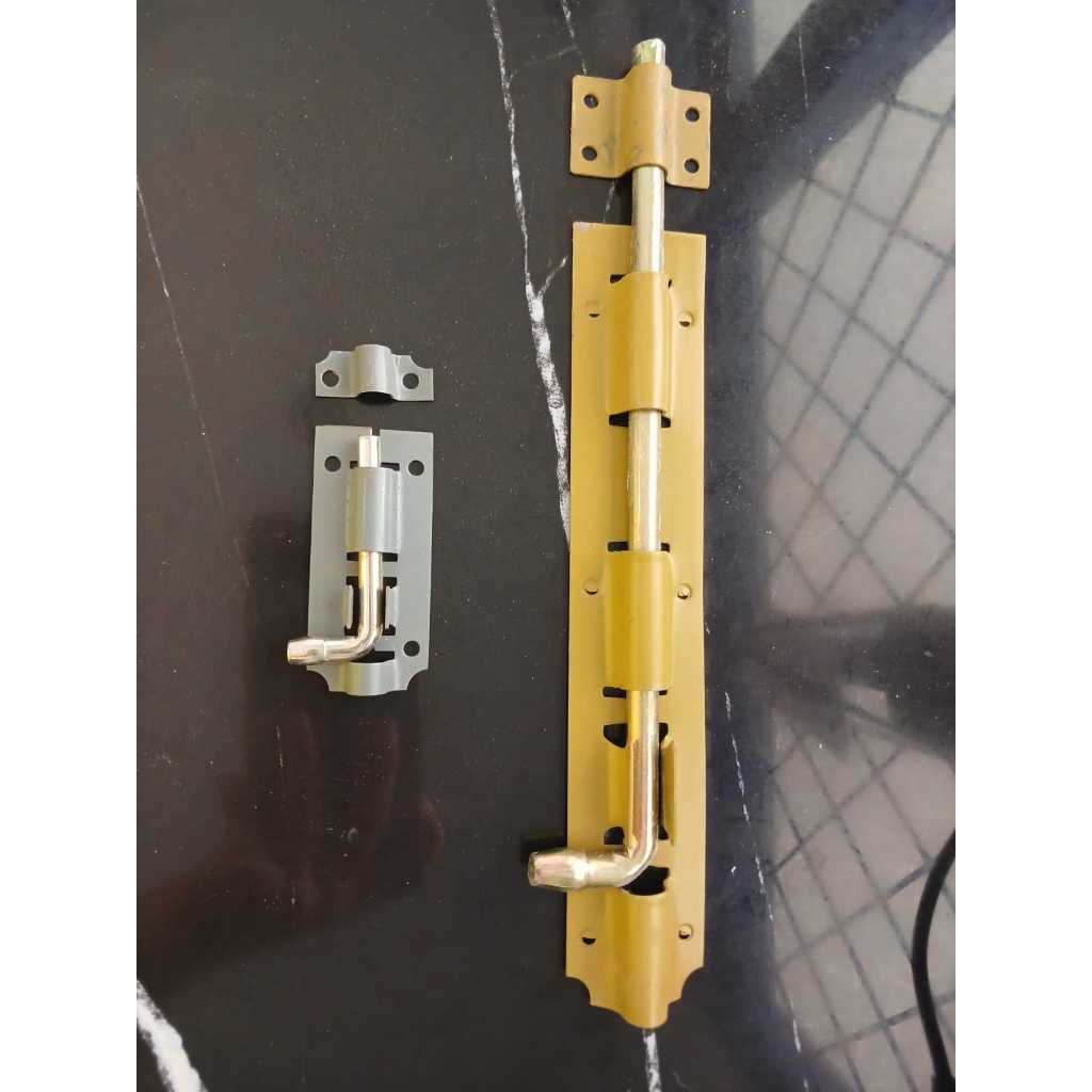 Grendel Slot Besi Ukuran 2 Inch 10 inch - Grendel Slot Pintu Slot Jendela 2 inch - 10 inch Panjang T