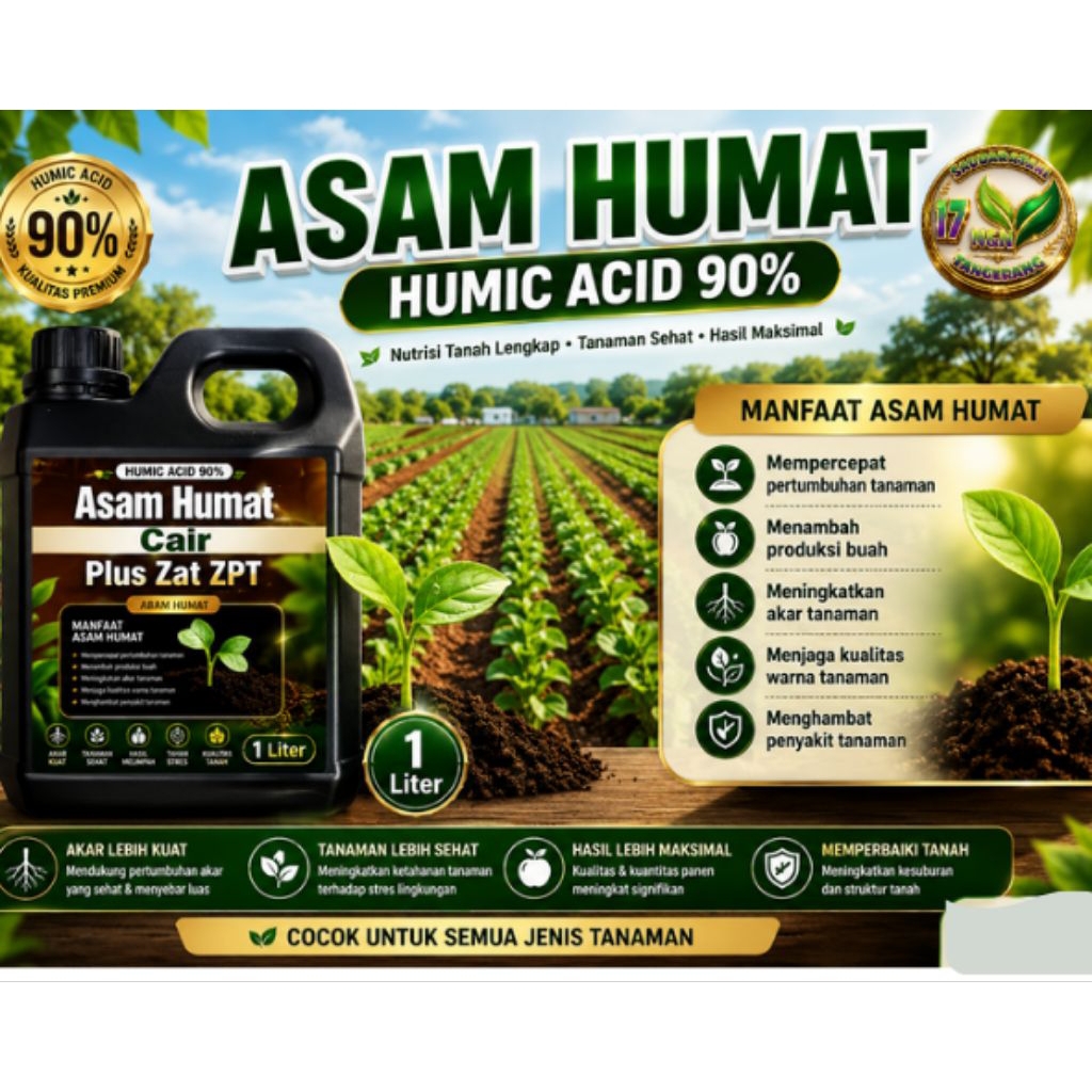 asam humat cair Asam humat plus zat zpt cair humat 1 liter